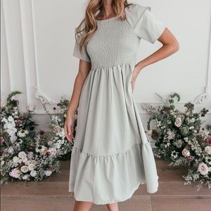 Sweet Marmalade Smocked Dress